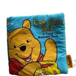 Disney SoftPlay 2005 Winnie The Pooh “pooh says hello” Vintage